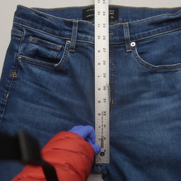 Veronica Beard Beverly High Rise Skinny Flare Jeans Enough Said Size 30 NWT - Picture 14 of 16